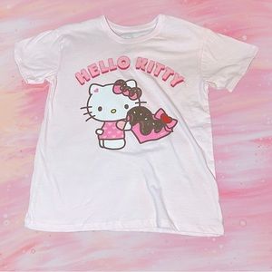 NWT! Hello Kitty Chocolate Covered Heart T-Shirt